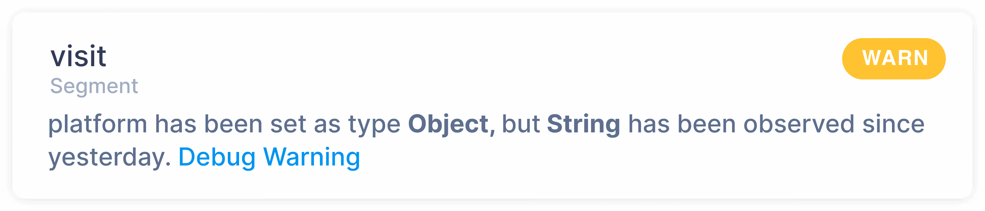trackingplan's warning popup