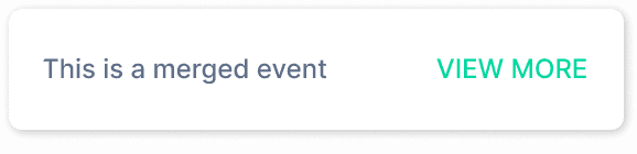 Merged Event Tooltip