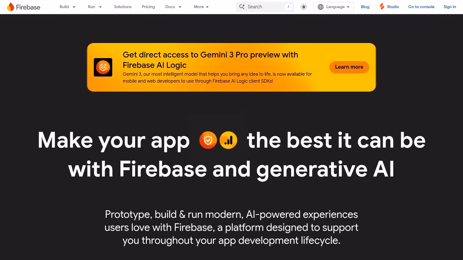 Firebase (Google Analytics for Firebase)