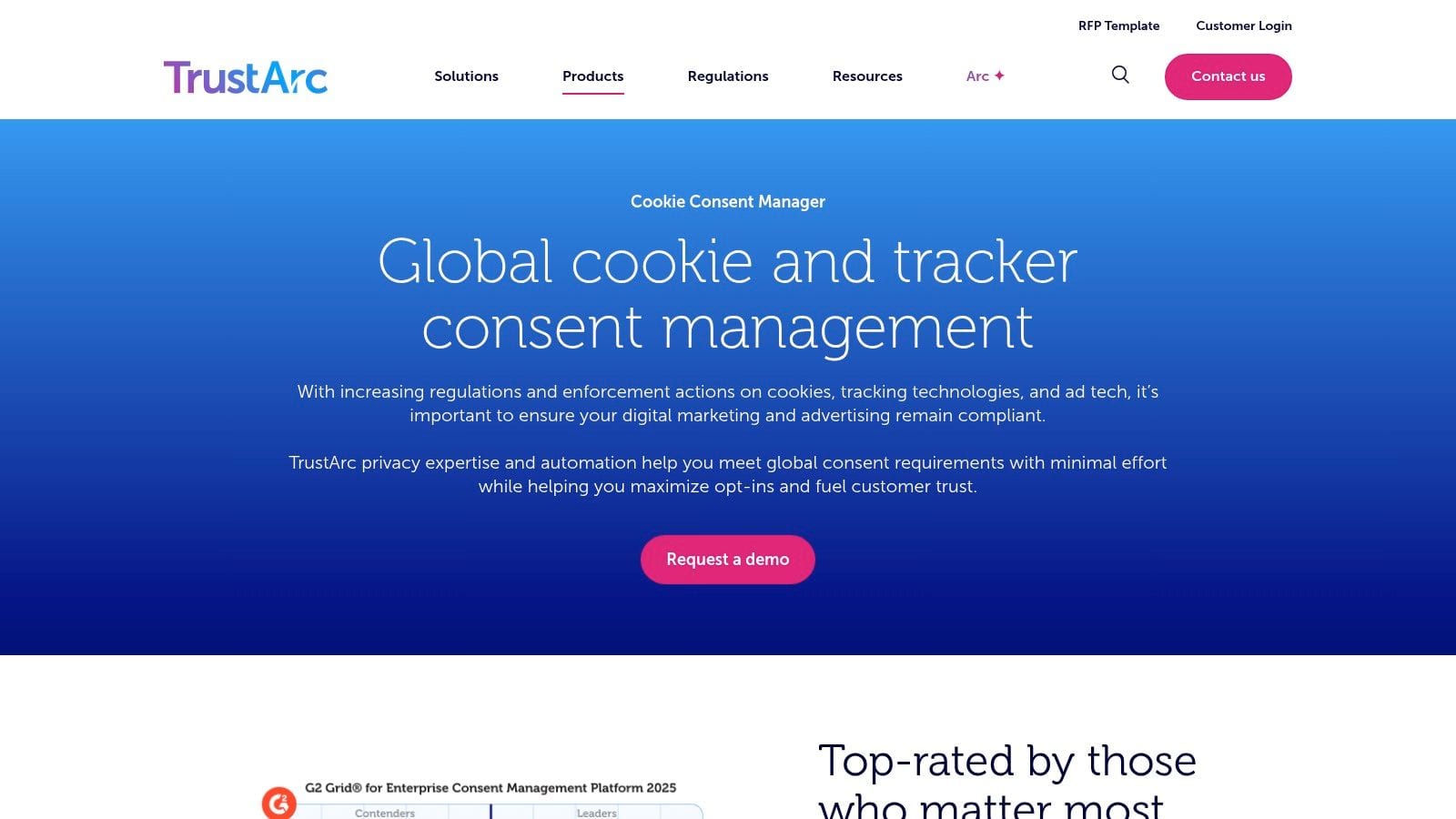 TrustArc Cookie Consent Manager