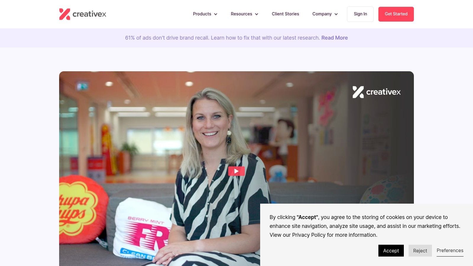 CreativeX, Creative Quality Audit for Meta Ads